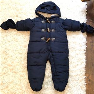 Baby Boys Sherpa Snowsuit